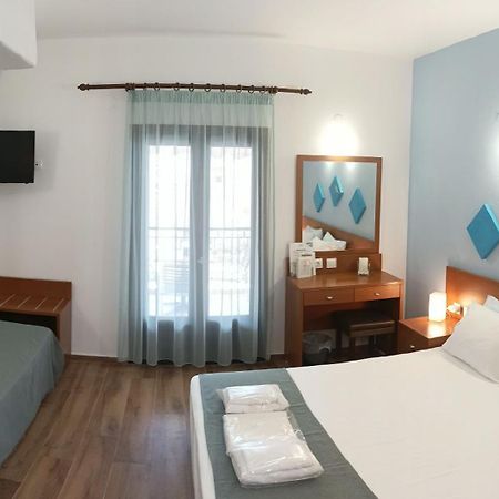 Hotel Glaros Blue Néos Marmarás Exterior foto