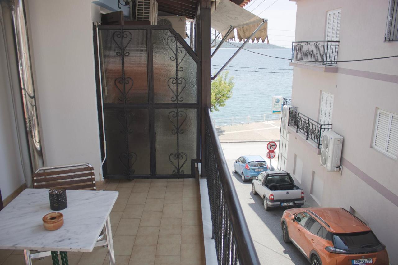 Hotel Glaros Blue Néos Marmarás Exterior foto